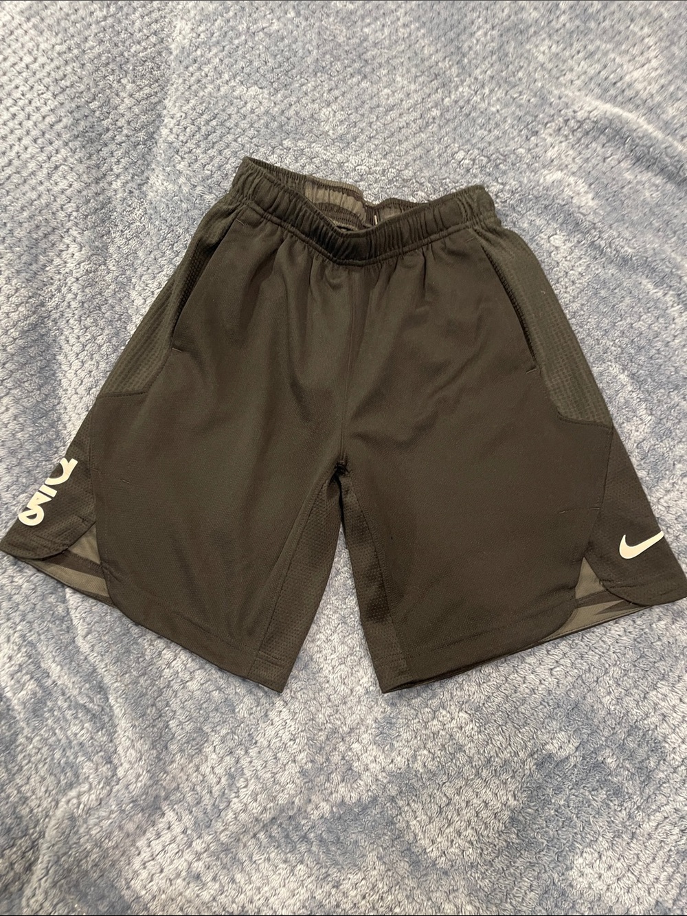 Nike Men’s Black Athletic Training Shorts with Swoosh